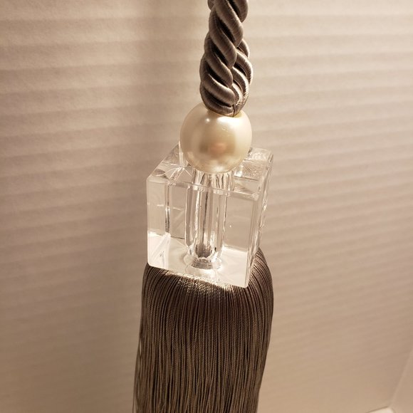 TASSEL TASSLE TIEBACK TIE BACK for CURTAIN DRAPE DECOR ROPE - SET OF 2 - Picture 10 of 14